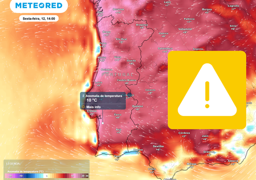 IPMA emite avisos devido &agrave;s temperaturas previstas de quase 40 &ordm;C: aten&ccedil;&atilde;o &agrave;s localidades inseridas nestes 4 vales