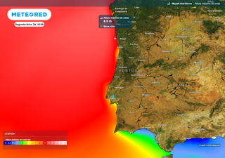 IPMA emite avisos laranja e amarelo para 10 distritos de Portugal continental devido à agitação marítima e precipitação