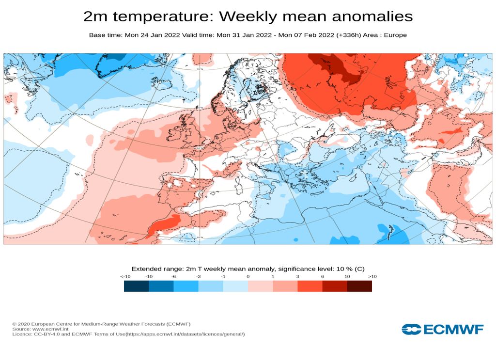 ecmwf temperature anomaly february 2022