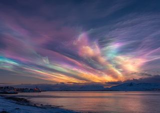 L&rsquo;iridescenza atmosferica: la firma ondulatoria della luce nelle nubi