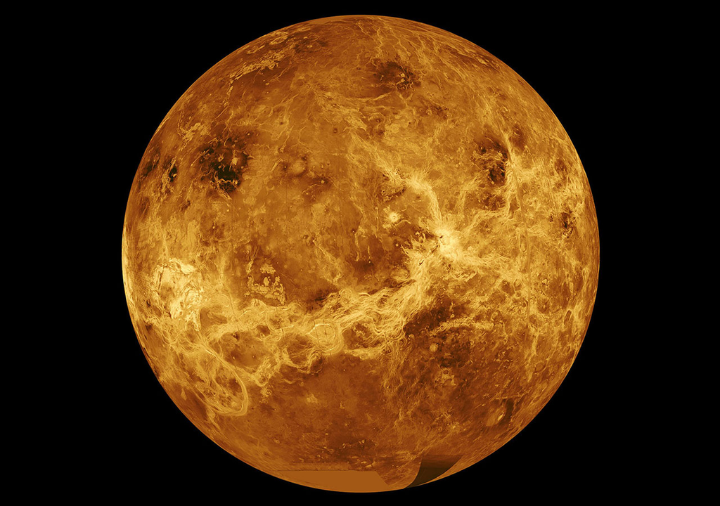 Blick auf den Planeten Venus