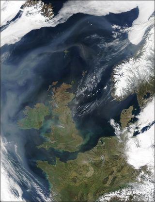 Irrupción de polvo Sahariano alcanzando el norte y oeste de Europa