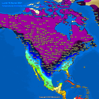 Irrupción histórica por bajas temperaturas en zonas de los EE.UU.