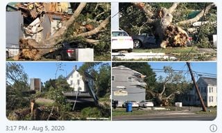 Isaías deja al menos cuatro muertos en la costa este de los EE. UU.