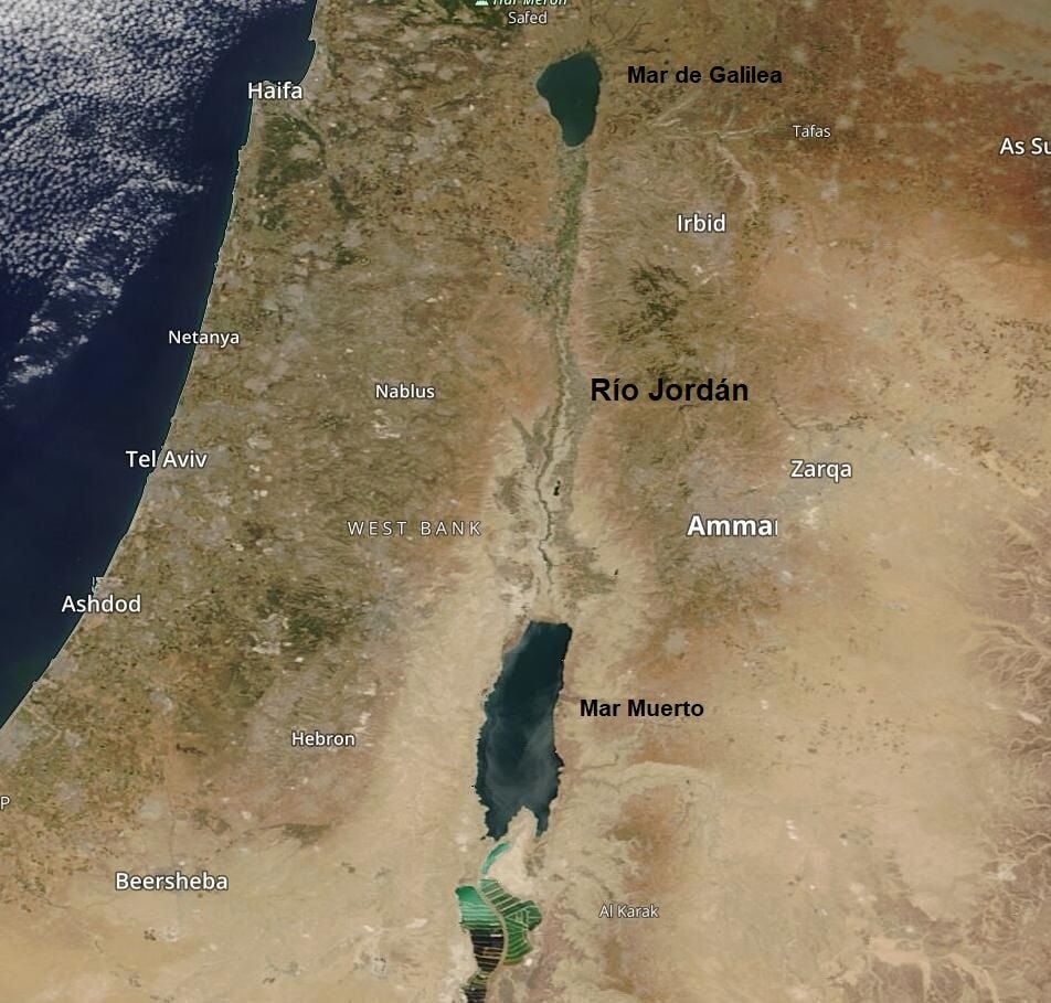 Bolos Christchurch preferir Israel y Jordania limpiarán al contaminado río Jordán