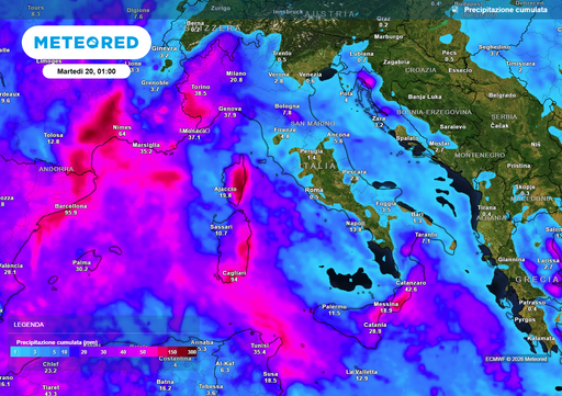 Meteo, dopo l'anticiclone torner&agrave; il maltempo nel weekend, queste sono le 2 regioni dove arriveranno rovesci e temporali