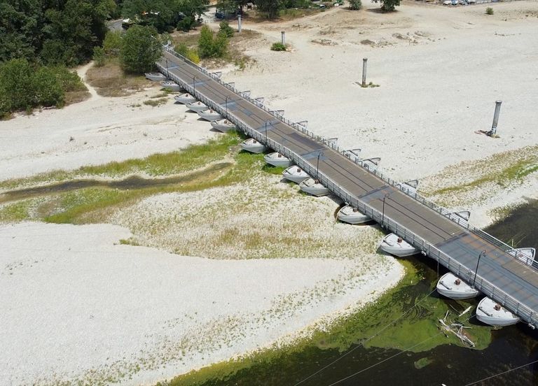 Italie : le fleuve Pô affronte sa pire sécheresse en 70 ans ! Italie : le fleuve Pô affronte sa pire sécheresse en 70 ans !