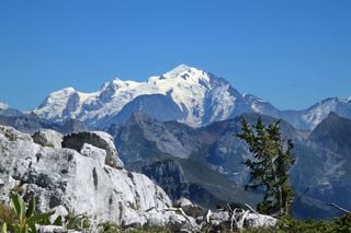 Climat : un glacier au bord de la rupture dans le massif du Mont-Blanc