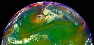 Jamás vi una cosa igual: una borrasca "colosal"