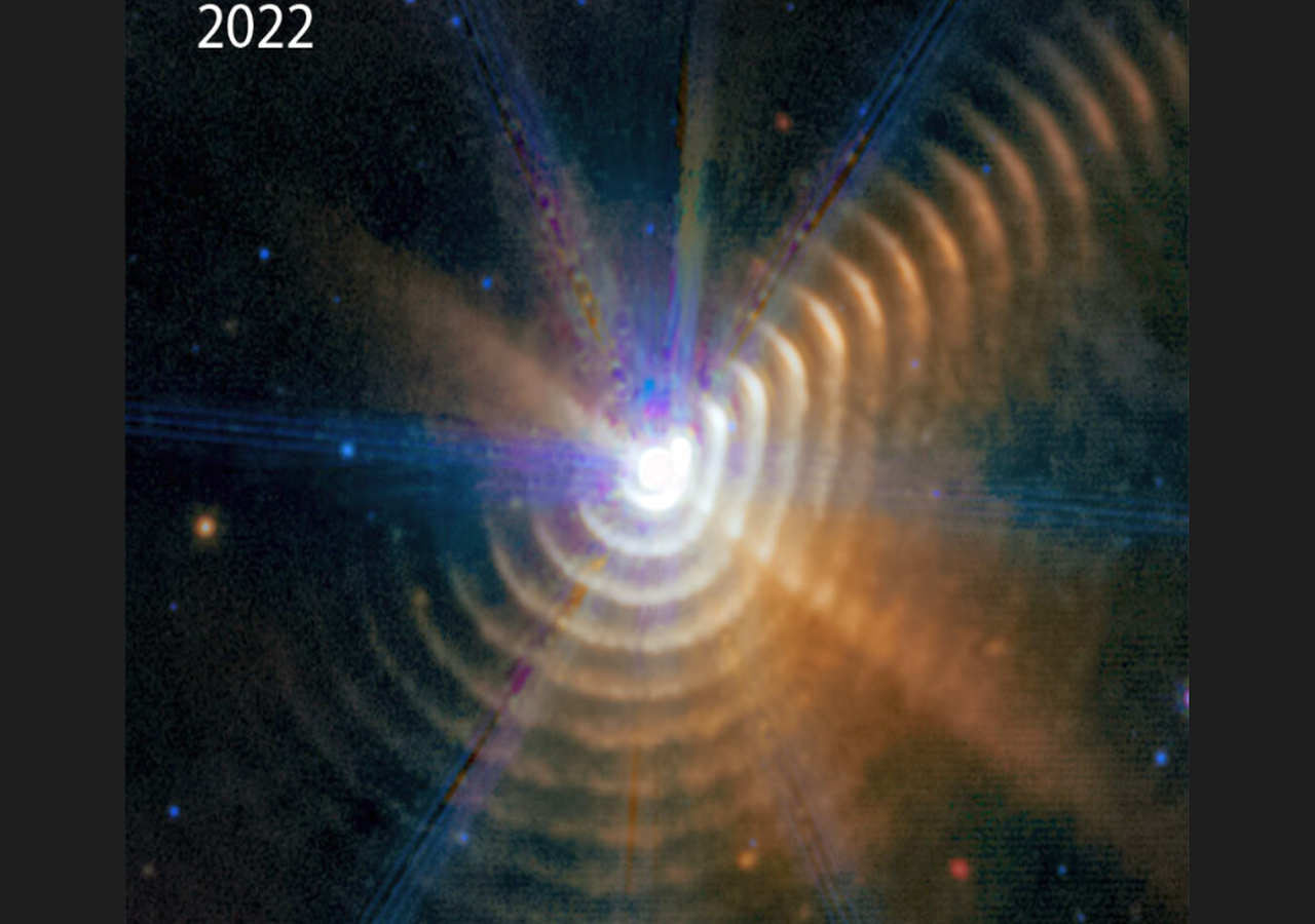 El telescopio espacial James Webb detecta extrañas capas de polvo ...