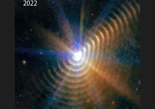 El telescopio espacial James Webb detecta extrañas capas de polvo alrededor de un objeto celeste lejano