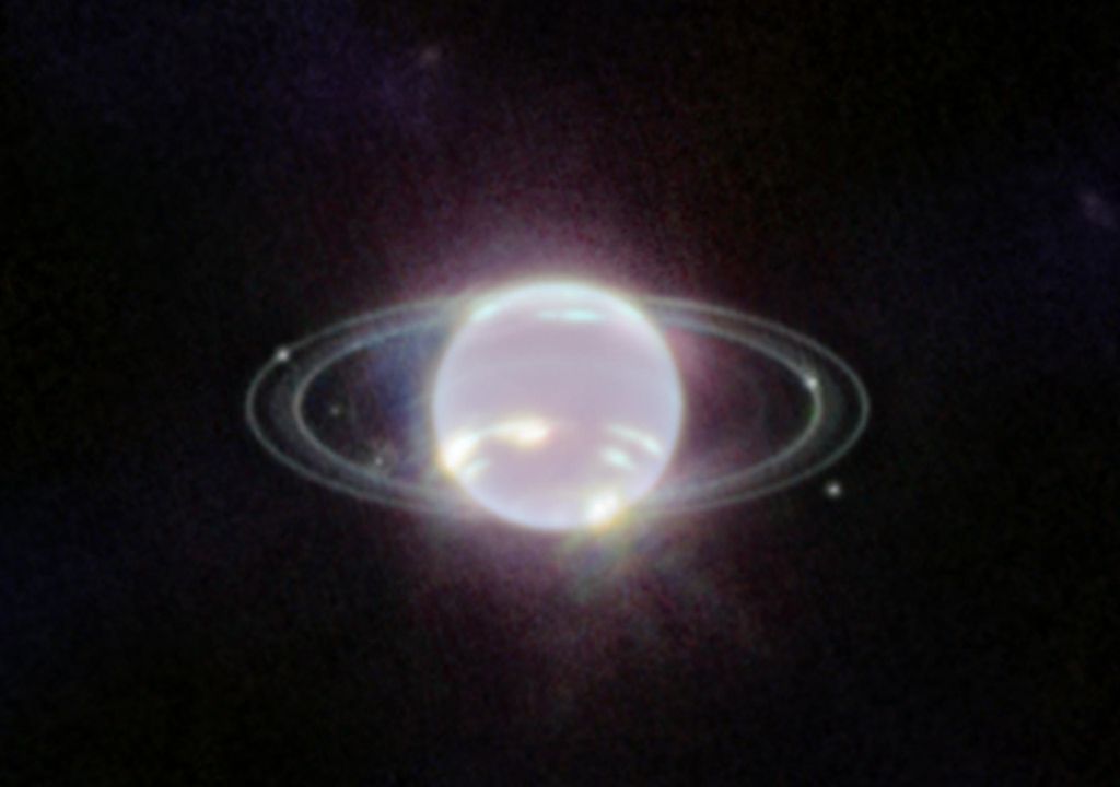 Anillos y Lunas de Neptuno Telescopio James Webb NASA