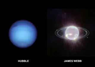 Il James Webb ci mostra gli affascinanti anelli di Nettuno come mai prima