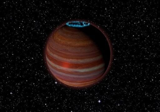 El telescopio espacial James Webb detecta un raro planeta con fuerte actividad auroral similar a las auroras terrestres