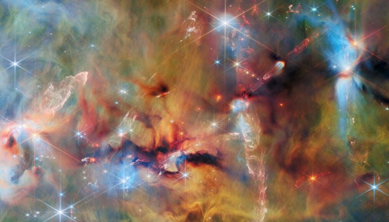 James-Webb-Teleskop enth&uuml;llt die Geburtsst&auml;tten der Sterne im Orionnebel in nie dagewesener Detailtiefe