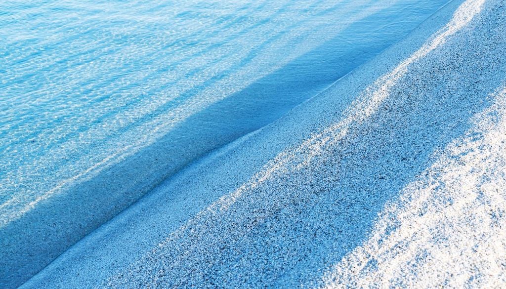 Sardegna spiagge I granelli di quarso simili al riso della spiaggia di Is Arutas