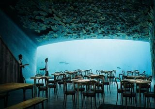 Jantar debaixo de água? Pode fazê-lo neste restaurante