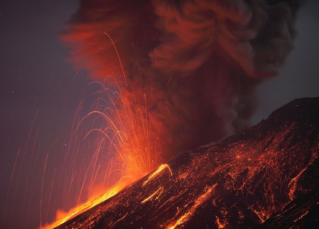 Eruption Volcan Sakurajima Japon