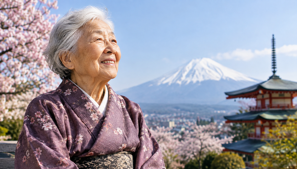 Japón 100 años centenarios ancianos longevidad Japón se encuentra, además, entre los países con mayor esperanza de vida del planeta.