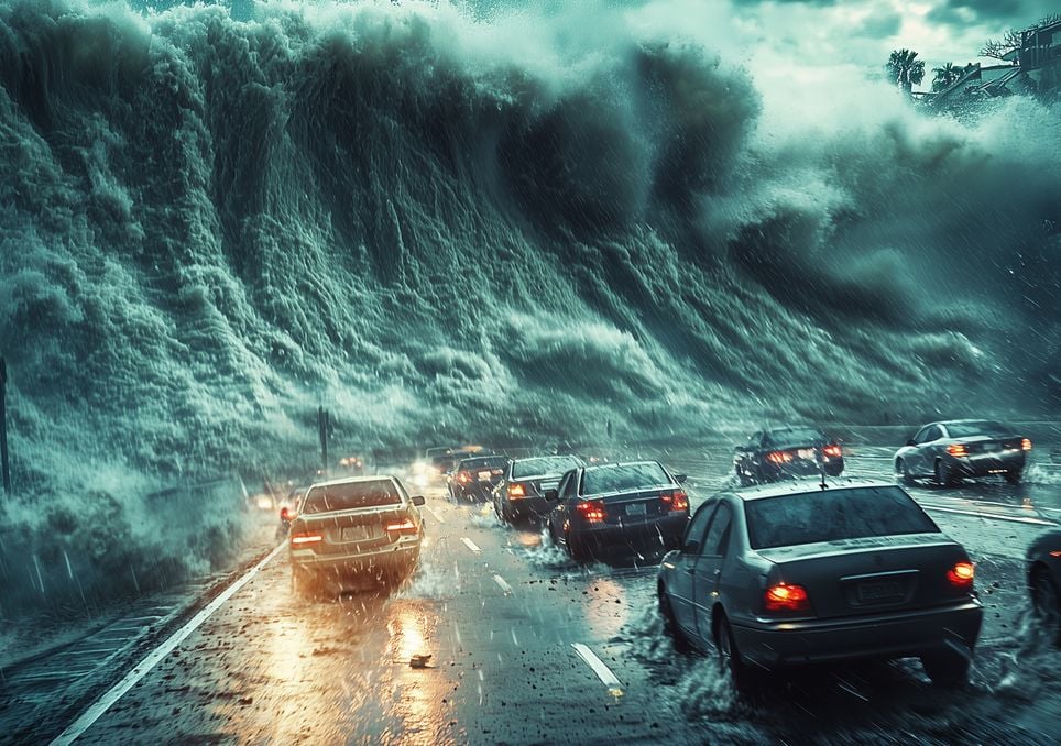 Japón se prepara para enfrentar un megaterremoto con 300.000 muertes y pérdidas por 1.800 billones de dólares tsunami 34 m