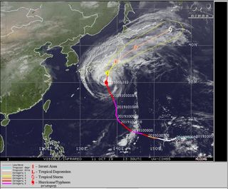 Japón se prepara para la llegada del poderoso tifón Hagibis