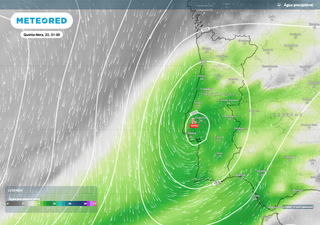 Jato polar descontrolado a partir de quinta-feira: eis como as depressões afetarão Portugal com chuva e vendavais