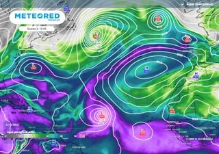 Jato polar e rio atmosférico trazem mudanças ao tempo em Portugal esta semana: dias-chave e regiões mais afetadas