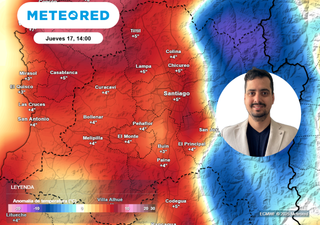 Javier Hernández avisa de ola de calor invernal: "a partir de hoy en Santiago se superarán los 22 ºC"