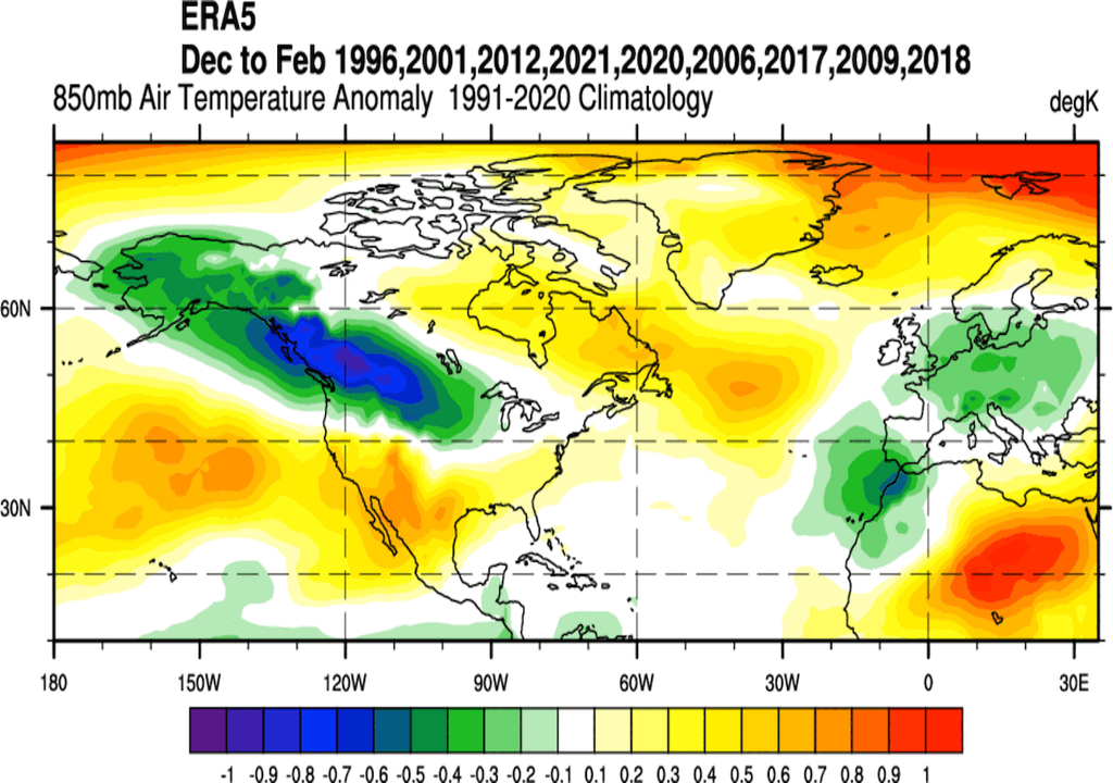 Dec to Feb 1996,2001,2012,2021,2020,2006,2017,2009,2018