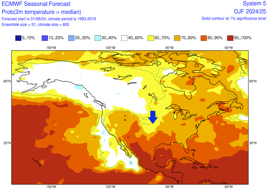 ECMWF Seasonal Forecast 2m