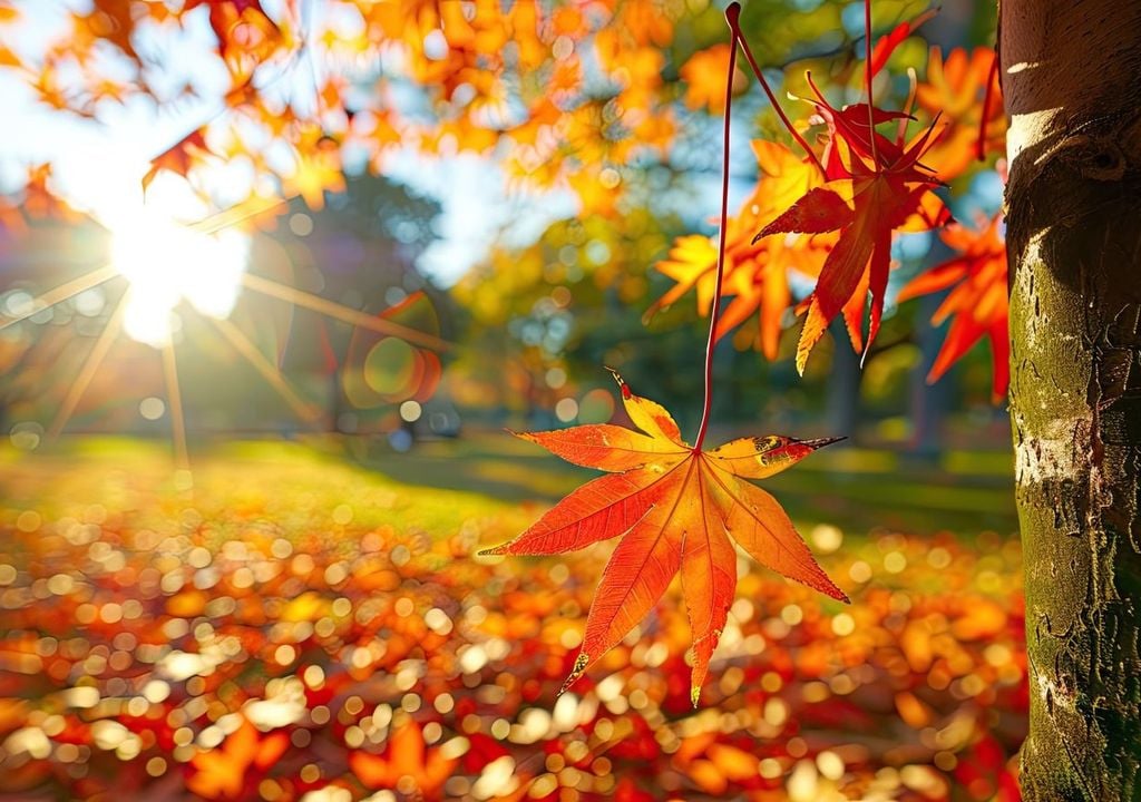 Herbst Herbstanfang Sonne Blätter Willkommen im astronomischen Herbst! Dieser beginnt heute am 23. September 2026. Doch warum hat er bei den Meteorologen schon vor 23 Tagen begonnen?