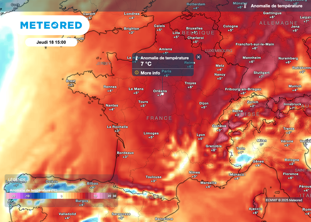 Températures printanières ce jeudi après-midi ! Températures printanières ce jeudi après-midi !