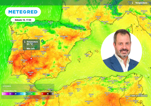 Jos&eacute; Miguel Vi&ntilde;as confirma los 30 &ordm;C: se avecinan cinco d&iacute;as de subida progresiva de temperaturas