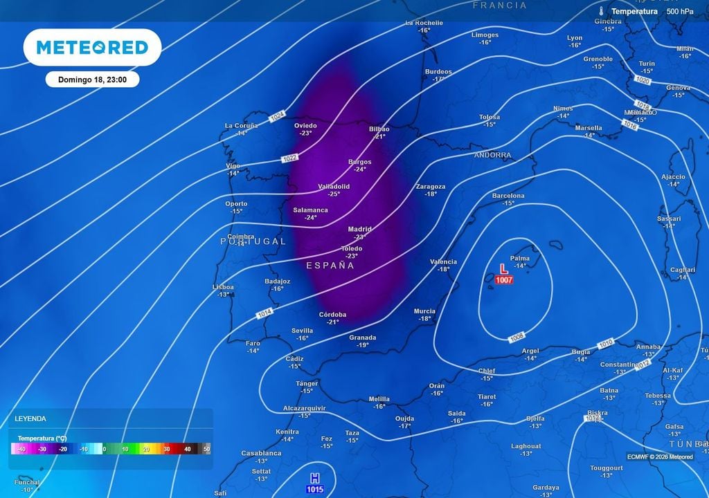 Dana El descolgamiento de una vaguada de aire frío entre el viernes y el sábado culminará el domingo con la formación de una dana en la Península. En superficie tendremos un área de bajas presiones en el Mediterráneo Occidental.