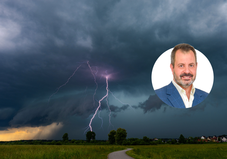 José Miguel Viñas, meteorólogo: "no descarto que la dana deje lluvias de 100 l/m2 entre el sábado y el domingo"