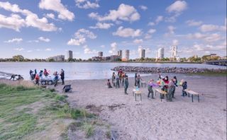 Jóvenes daneses limpian la naturaleza de su país