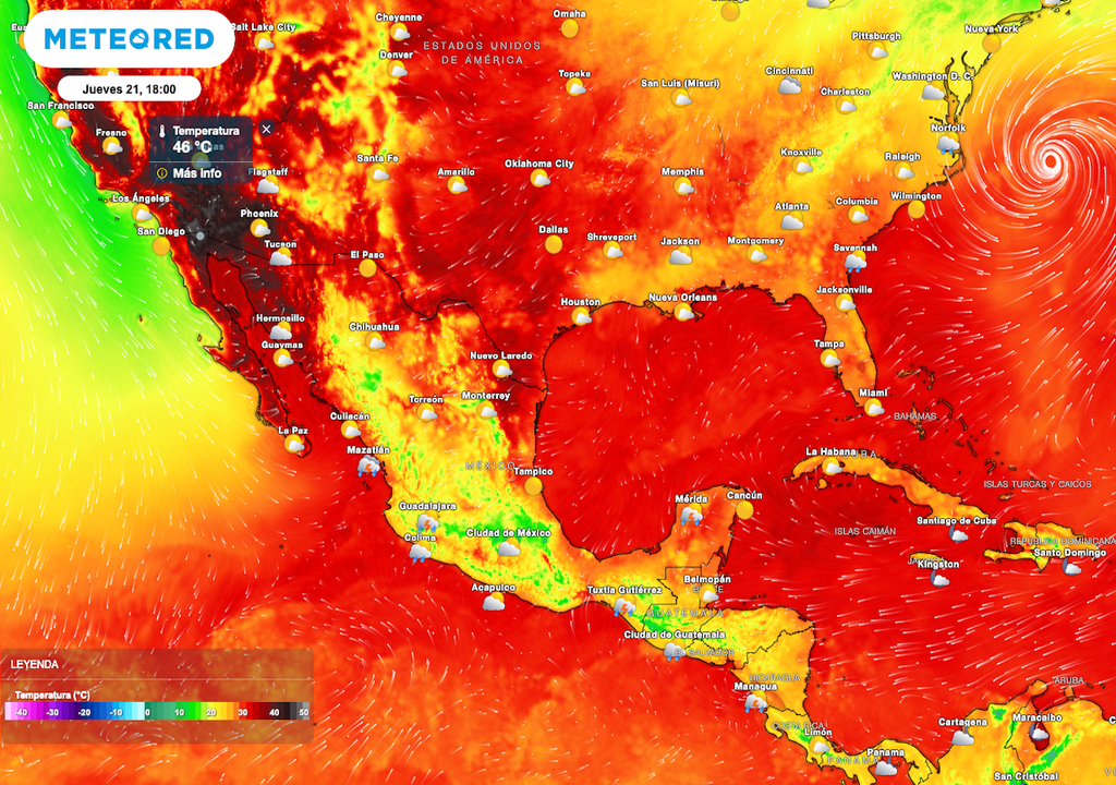 Calor de verano 21 de agosto, México