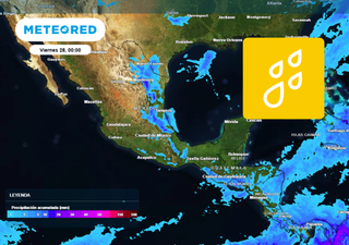 Jueves con la presencia del frente frío 29 y nueva masa de aire: lluvias de hasta 75 mm y vientos de 90 km/h