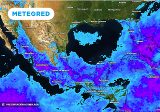 Jueves con lluvias y tormentas eléctricas en varios estados de México