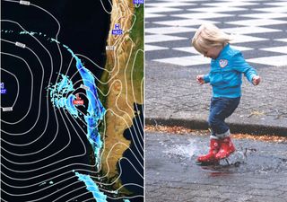 Jueves con precipitaciones en Santiago y la RM: probabilidades se concentran en estos sectores
