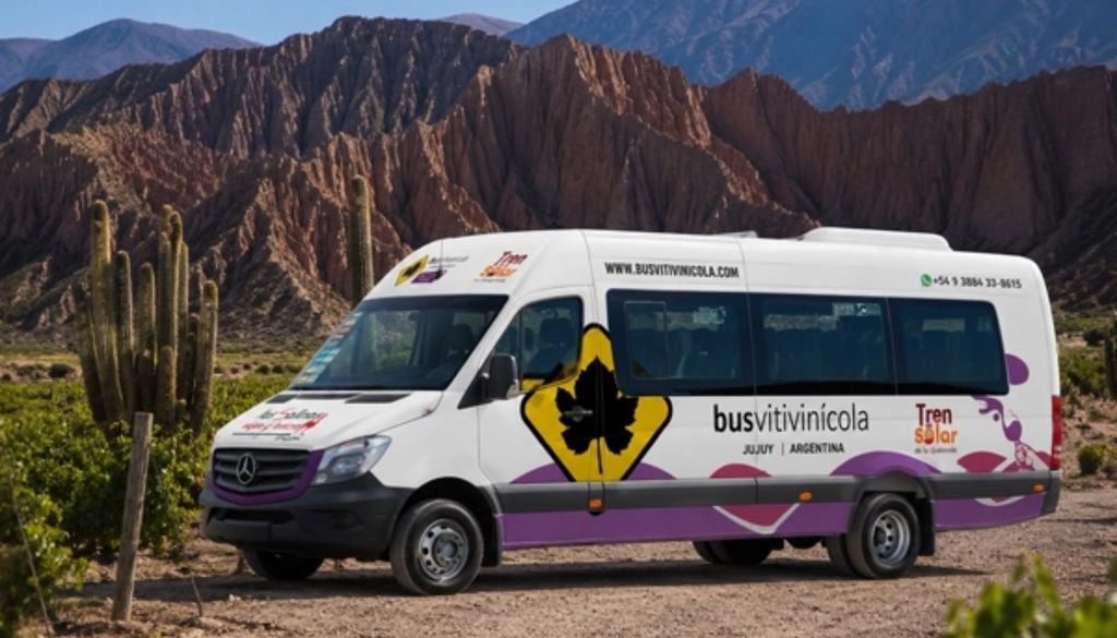 Bus Vitivinícola en Jujuy Bus Vitivinícola en Jujuy