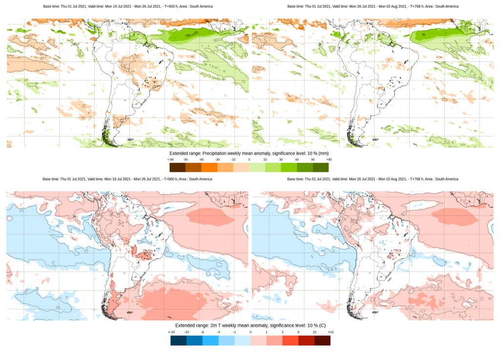 ECMWF, mean anomalies