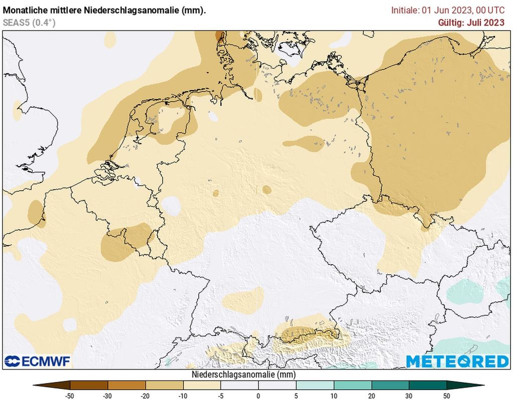 juni, wetter, ecmwf