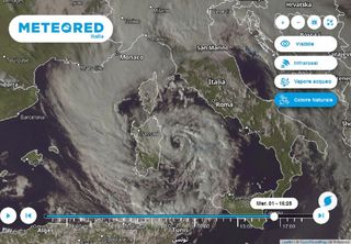 Juliette evolve in un TLC sul Tirreno, rischio medicane?