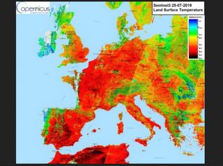 Julio 2019 igualó, y tal vez superó, el mes más caluroso