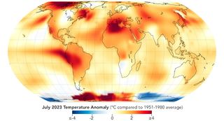Julio de 2023 fue el más caluroso que cualquier otro mes en el registro de temperatura global