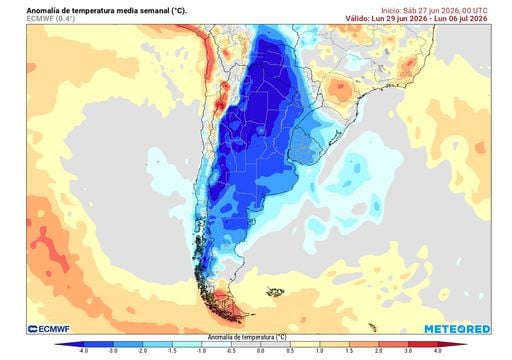 Julio arranca con fr&iacute;o polar: 5 d&iacute;as g&eacute;lidos sin tregua, heladas generalizadas y chance de nevadas hasta en Buenos Aires