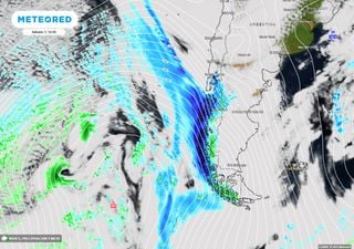 Julio llega con lluvias: sistema frontal y río atmosférico inauguran el segundo mes del invierno