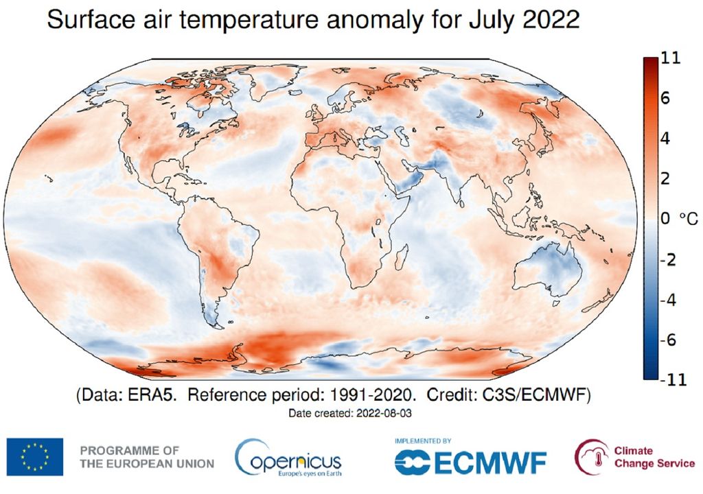 anomalías de temperatura global anomalías de temperatura global
