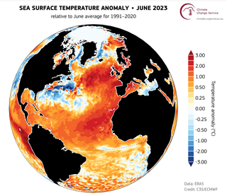 Junio de 2023: el mes de junio más cálido jamás registrado en el mundo con datos modernos